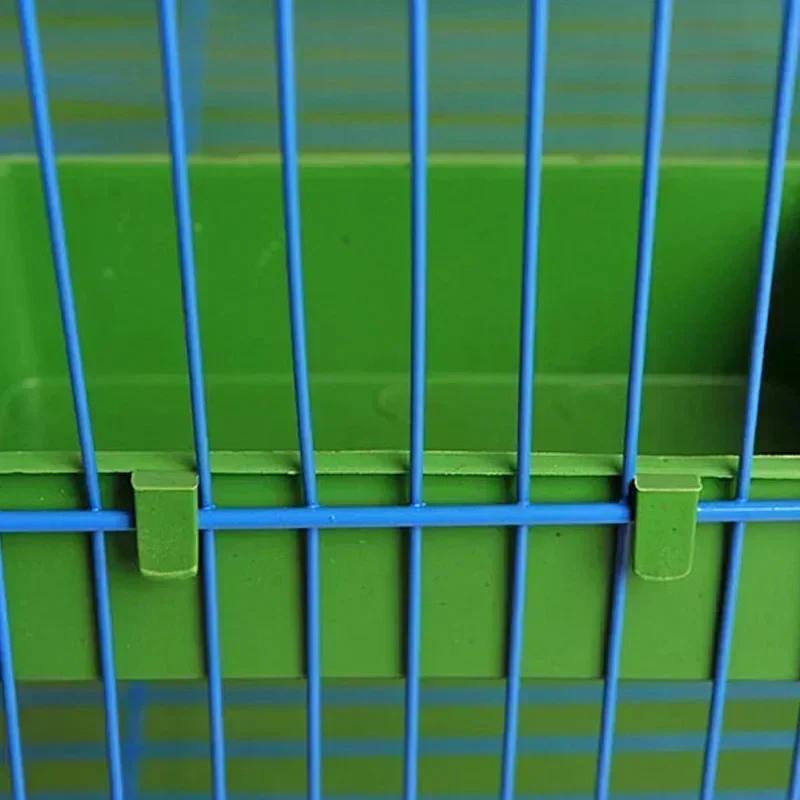 Multifunction Cage Standing Wash Shower Box Bird Toys Pet Bird Cleaning Products Birdcage Bird Food Tray Parrot Bathtub Animal