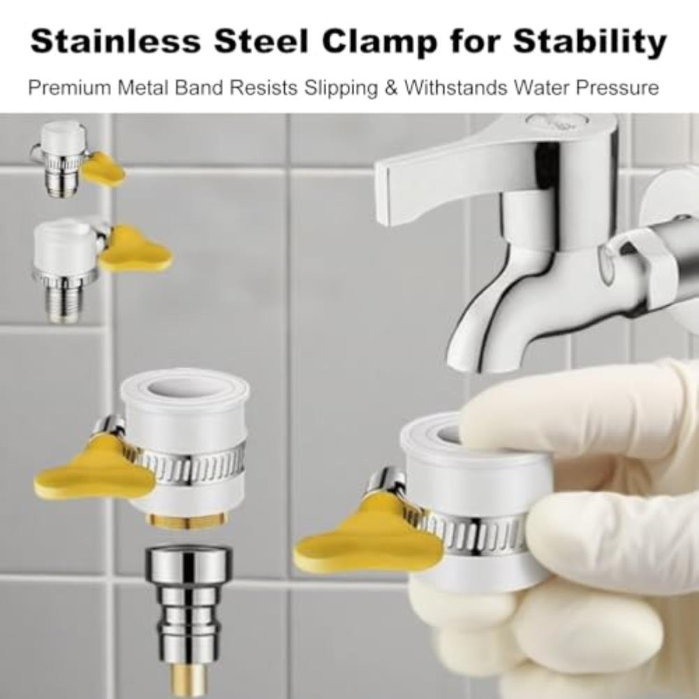 

1pc Faucet Adapter Leak-Proof For Faucet-mounted Water Filters Countertop Filter Systems Accessory Easy Installation China Mainland