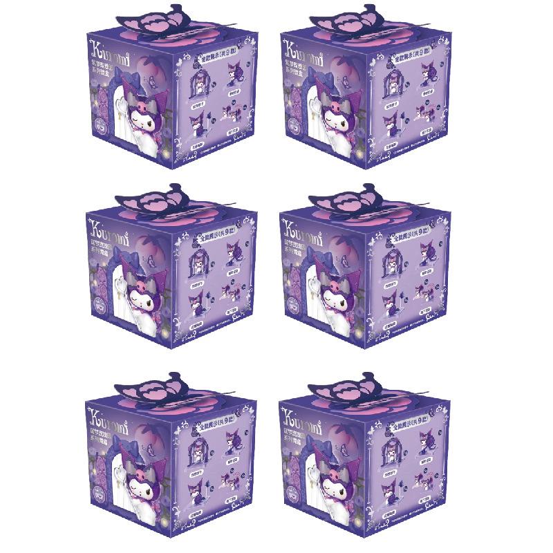 Kuromi Dreamy Rose Garden Blind Box Figurine - Cute Desktop Ornament Doll Gift