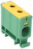 Busbar Connector Yellow-Green 1 X 2.5-35Mm² 135A Tracon Fleal-35/1Zs