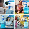 Pompă manuală pentru sticle de apă, pompă de presiune manuală pentru fântână de băut, pompă de presă a apei cu tub extra scurt, grad alimentar