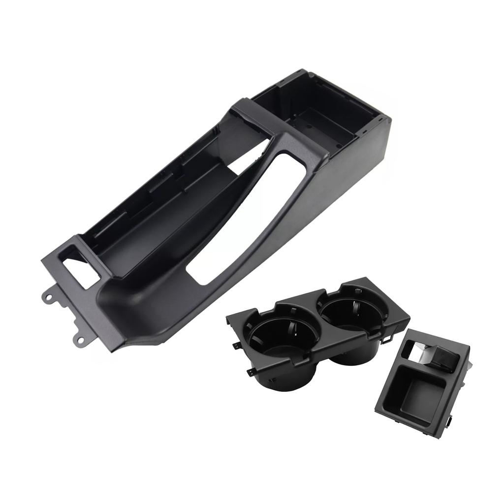 Black Center Console Trim Base Cup Coin Holder 51168218305 For BMW 3 Series
