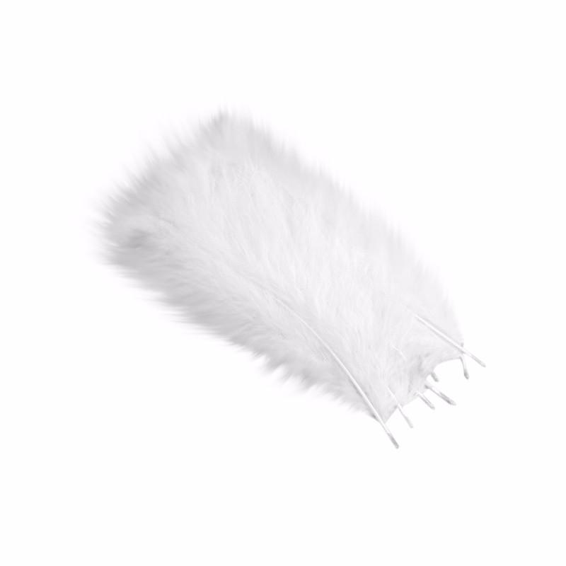 200 Pcs white hackle feathers 200 Pcs white hackle feathers