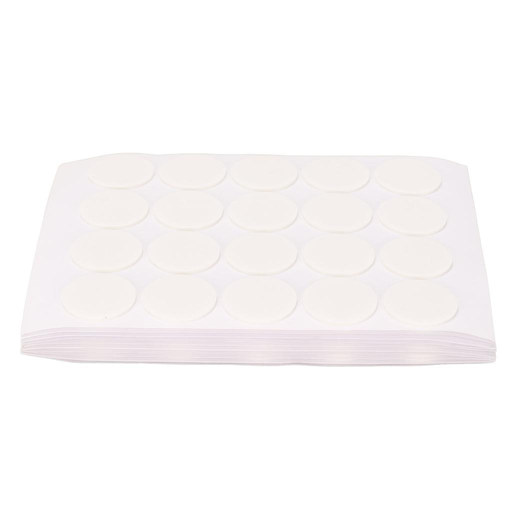 200pcs Candles Wicks Stickers DIY Round Shape Transparent Adhesive Hot Wax Wick Stickers