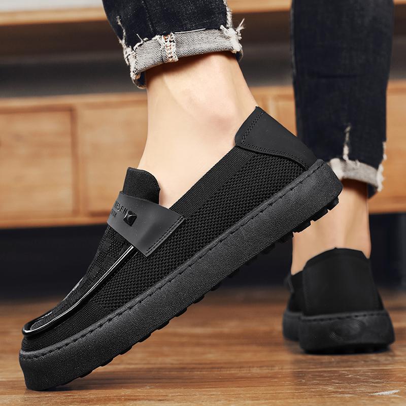 Pánské vulkanizované boty Klasické plátěné boty s nízkým svrškem Prodyšné plátěné ležérní boty Módní skateboardové boty Šněrovací pánské tenisky