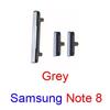 NOVO Botão Lateral de Liga/Desliga e Volume Para Samsung Galaxy Note 7 8 9 10 Plus Botão de Volume Externo + Liga/Desliga