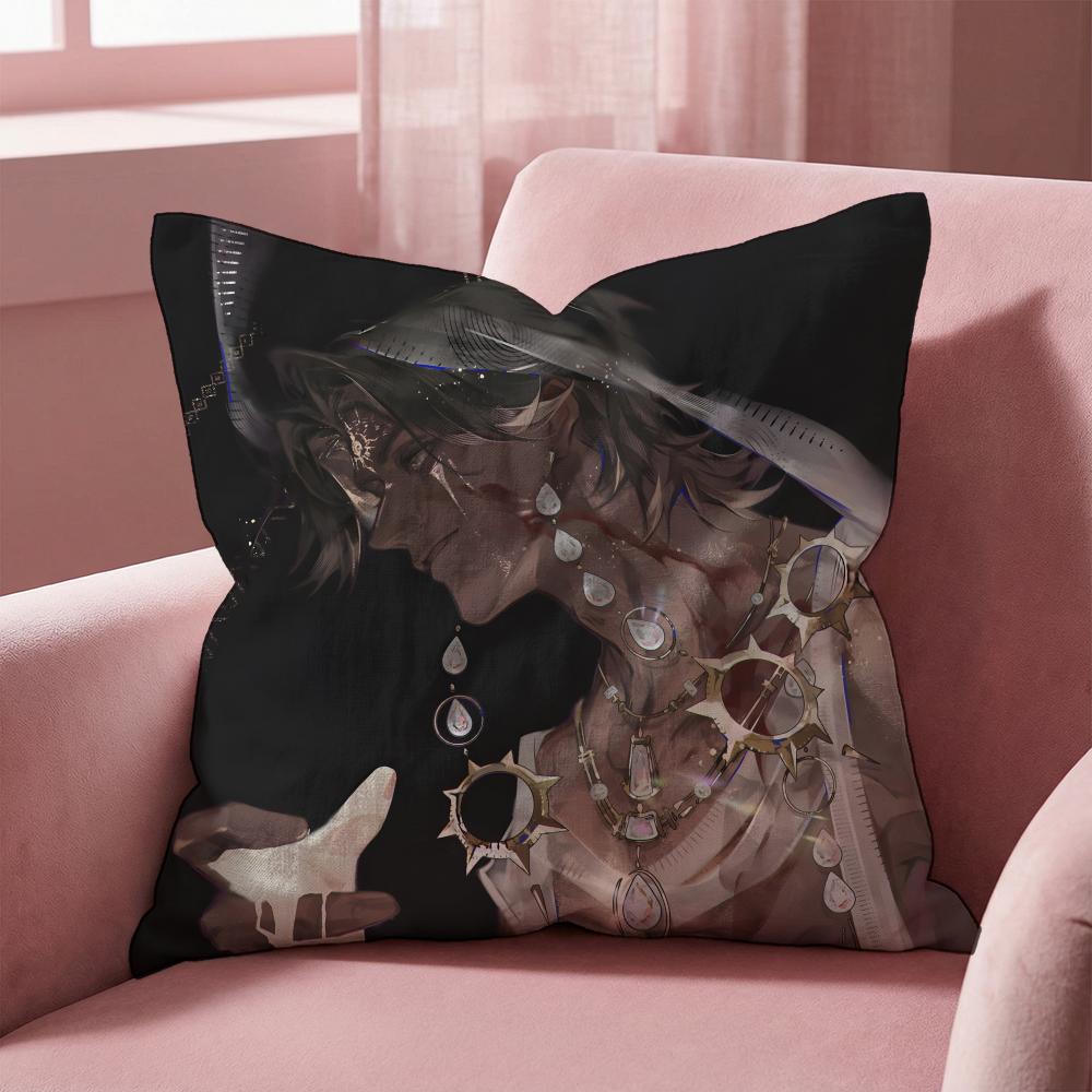 Sultan's Game Cushion Cover Multi-Scene Pillow Cover for Home & Car - Reversible, Soft & Durable for Daily Use