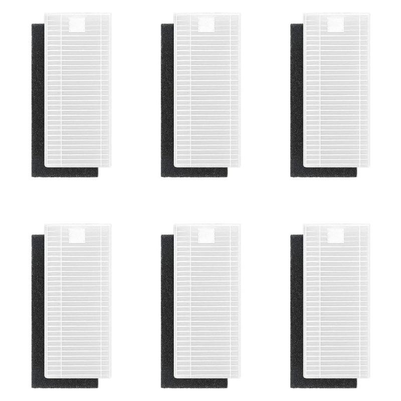 6Pieces HEPA Filters Replacement For  G11 Robot Vacuum Cleaner Filters Replacement Parts Spare Accessories 1