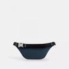 Coach Warren MIni Belt Bag In Signature Denim Silver Denim