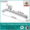 ZISIZ Extra Long 304 Stainless Steel Washing Machine Faucet