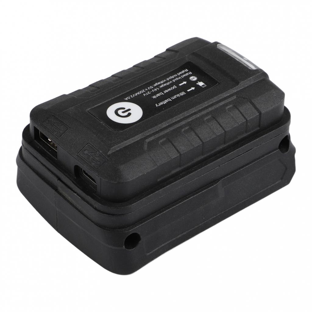 18V Lithium Battery Compatible Battery Adapter Built-in Charging Board