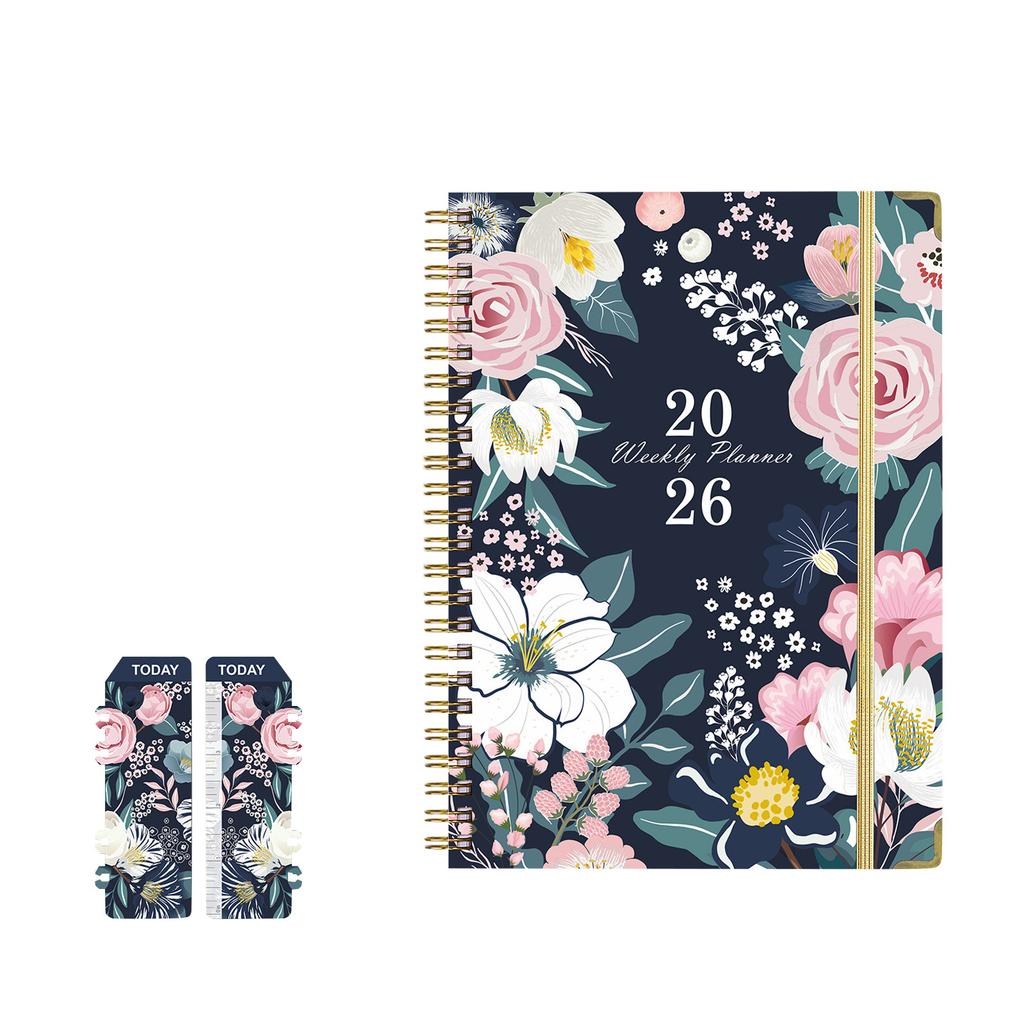 2026 Planner, Stylish Calendar, Ample Notebook Space, Perfect For Recording To Do Lists