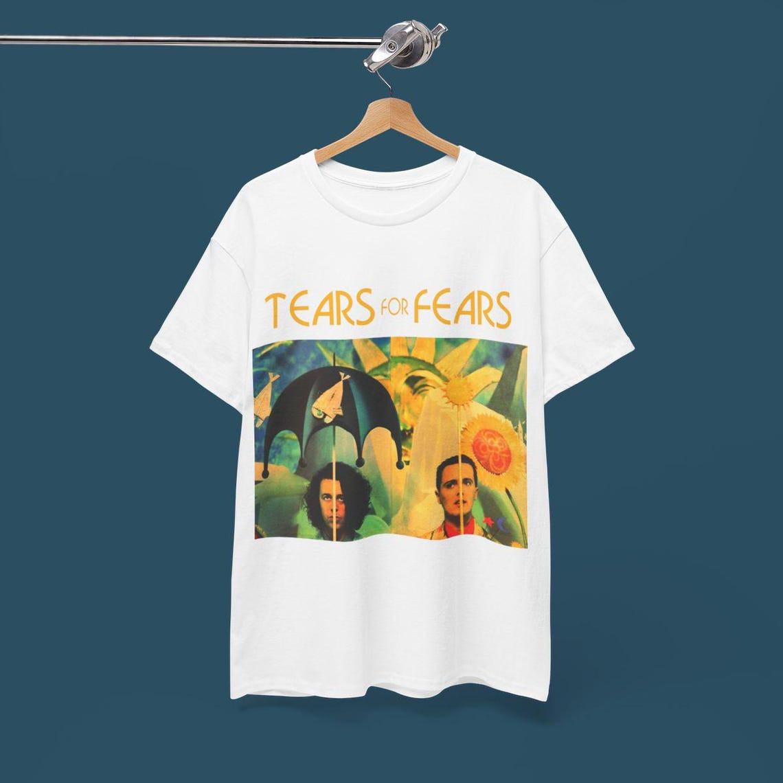 Футболка Tears For Fears новая волна, Музыкальная группа Рок Панк, Унисекс футболка S