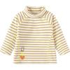 Balabala Kids' Thermal High-Collar Long Sleeve T-Shirt