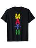 Summer Math Print Men'S Fun T-Shirt