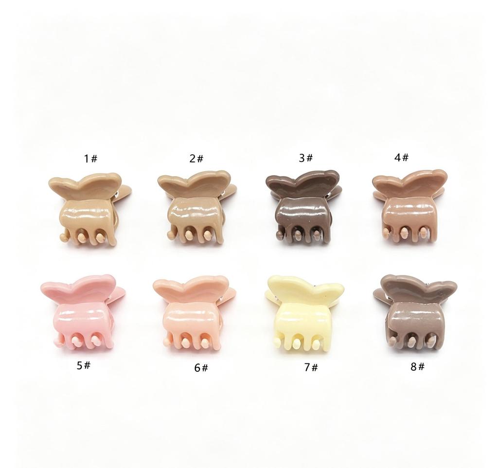 Mini Hair Claw Clips | Assorted Colors | Princess Hair Accessories