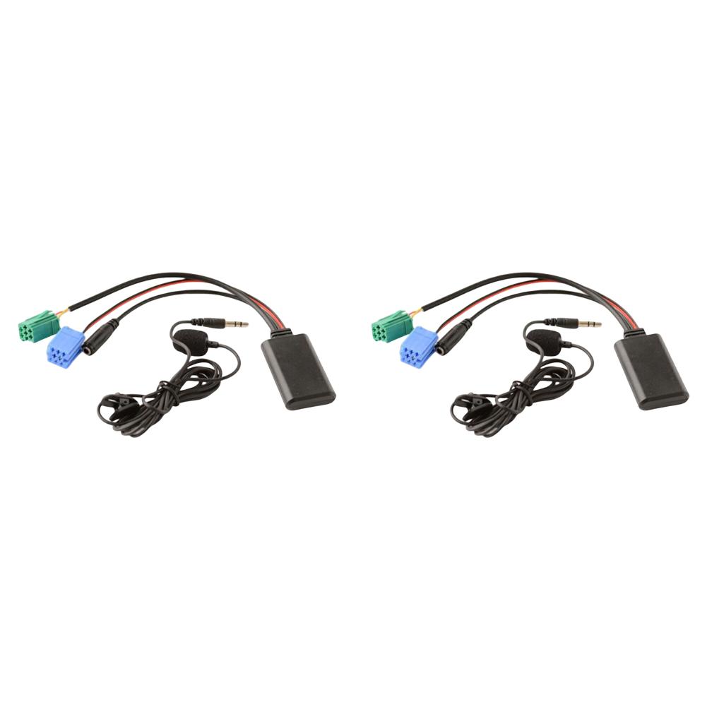 1/2Pcs Wireless Bluetooth 5.0 Module Audio MP3 Music Adapter AUX IN Radio Stereo AUX Cable Adapter for Renault Update List Radio