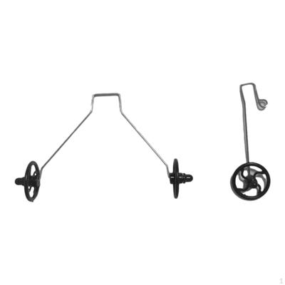 Landing Gear Set, Control Airplane Wheels, Attachment Replaces, RC Aircraft Accessories Glider Steel