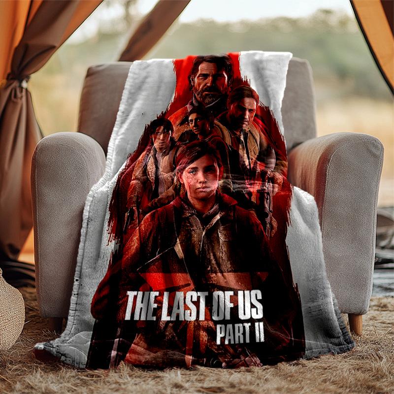Lost Flannel Blanket Soft Warm All-Season Throw, Design for Camping, Car Travel, Hiking Sofa, Bed, Office Perfect Gift for Parties