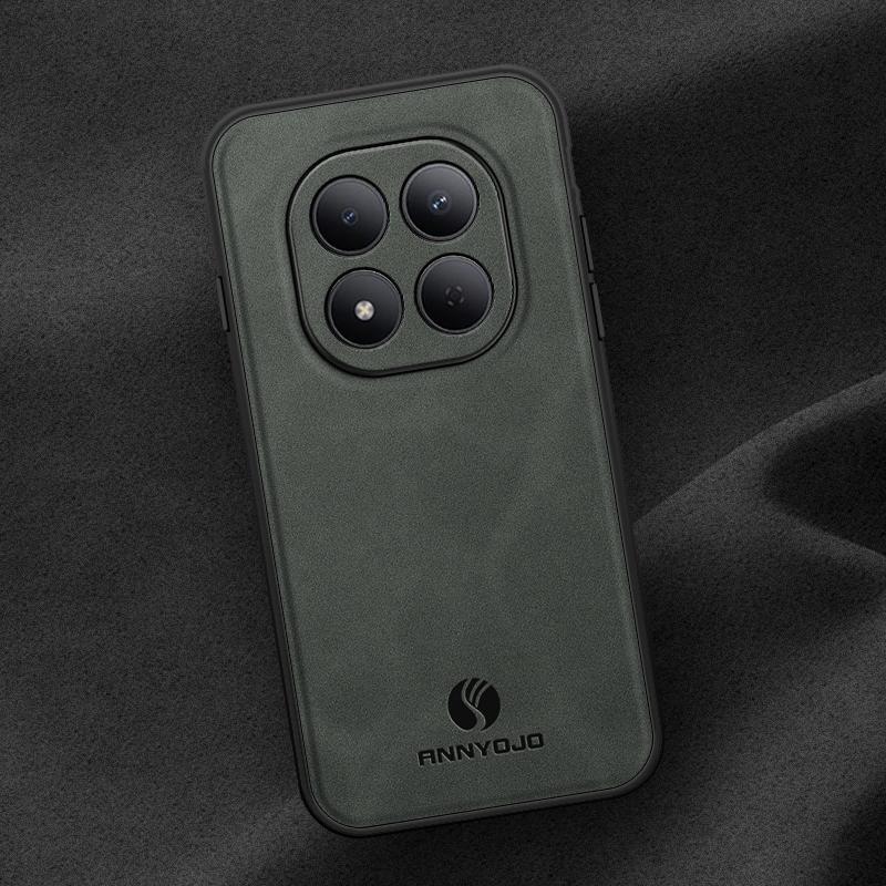 

Shockproof Dustproof Thin Fitted Case for Xiaomi POCO X8 Pro MAX F8 Ultra X7 M8 Pro 5G POCOX8 Leather Mobile Phone Cover Poco F8 ultra сірий колір