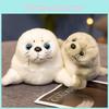 Entzückendes Plüschrobben-Spielzeug Realistisches Weißes Robben-Stofftier Für Kinder Komfort-Begleiter 20cm Bis 30cm Größen