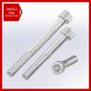 201 Stainless Steel Hex Socket Cap Screw, Half Thread, Cylindrical Head, M4-M30 Bolt