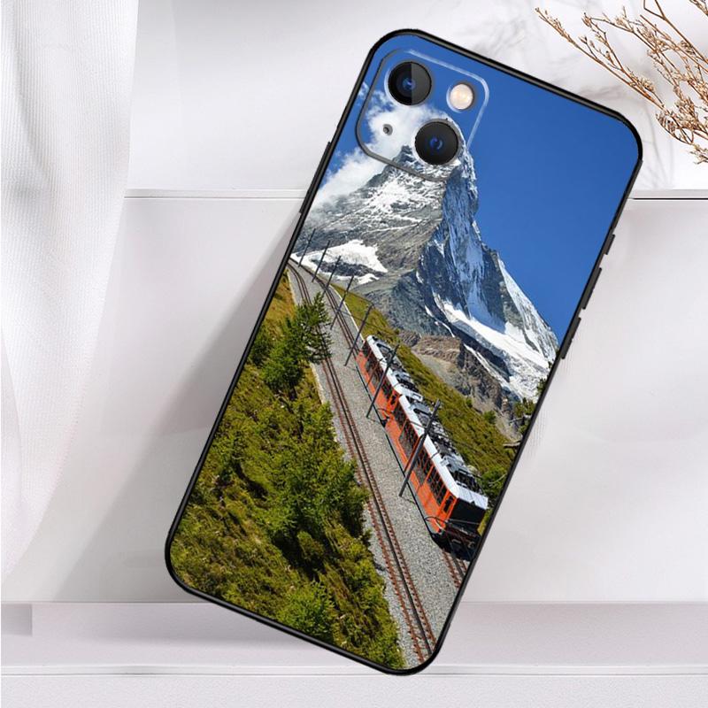 

Чехол Zermatt Matterhorn Swiss Mountain для iPhone 14 16 15 Pro Max 11 12 13 Mini 7 8 Plus X XR XS MAX, мягкий противоударный чехол iPhone 13 mini