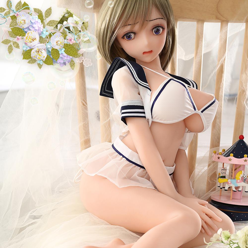 65cm/80cm/100cm/110cm Full Body doll, 3D Silicone Sex Doll Made Of Safe TPE Material With Realistic Vagina And Anal Opening, An Adult Sex Toy