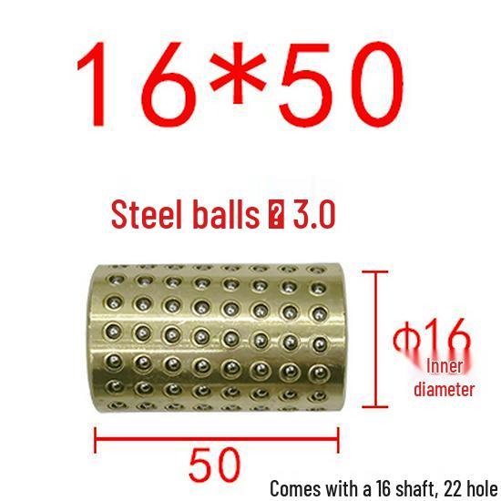 Golden Copper Ball Bearing Cage Mold Guide Bush Holder