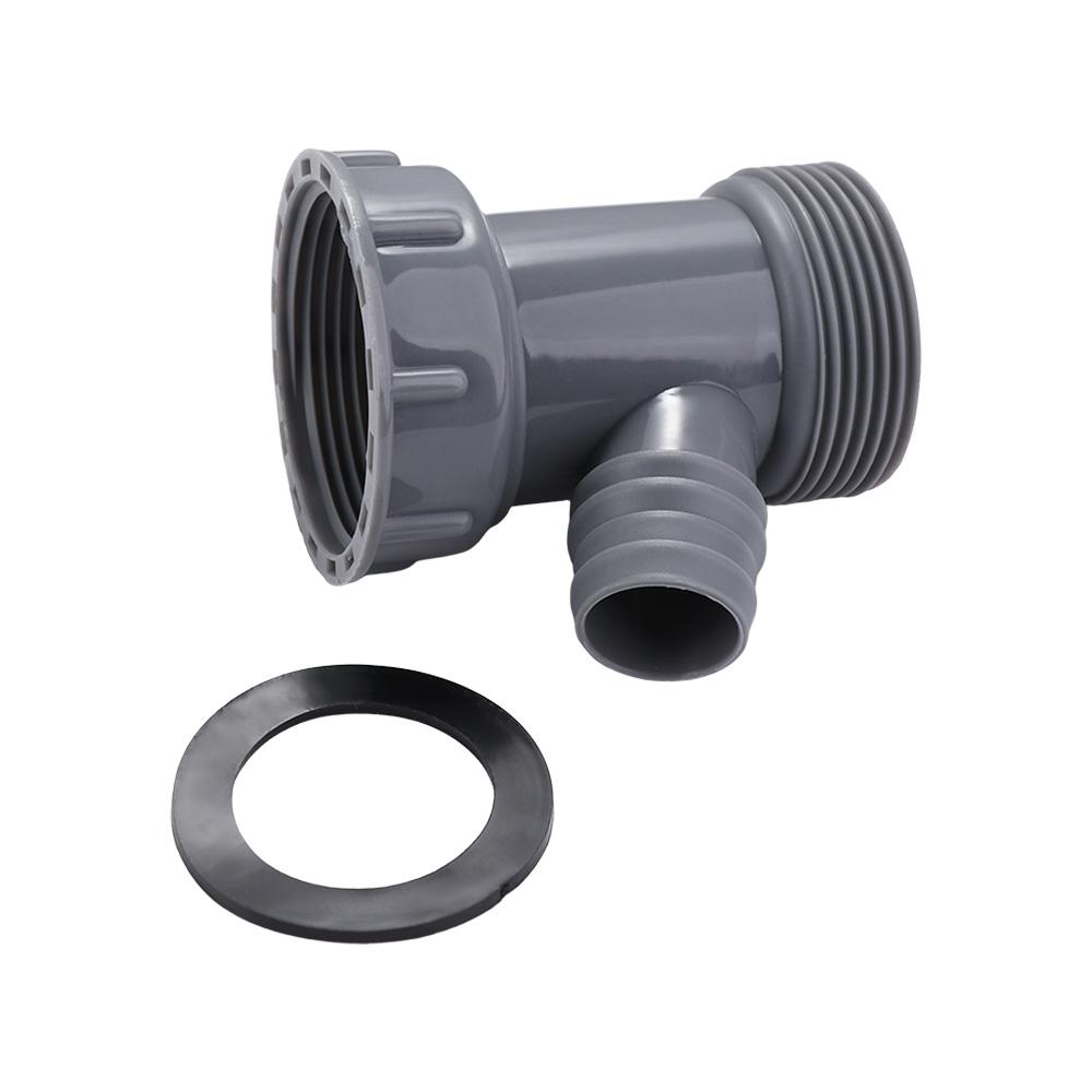 Simple Sewer Branch Connector Y-shaped Kitchen Drain Pipe Adapter Sink Drainpipe Adapter Bathroom