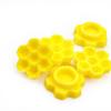 100Pcs/SET Eyelash Extension Glue Cup All-in-one Glue Drip Cup Eyelash Extension Ring Cup Eyelash Extension Tool