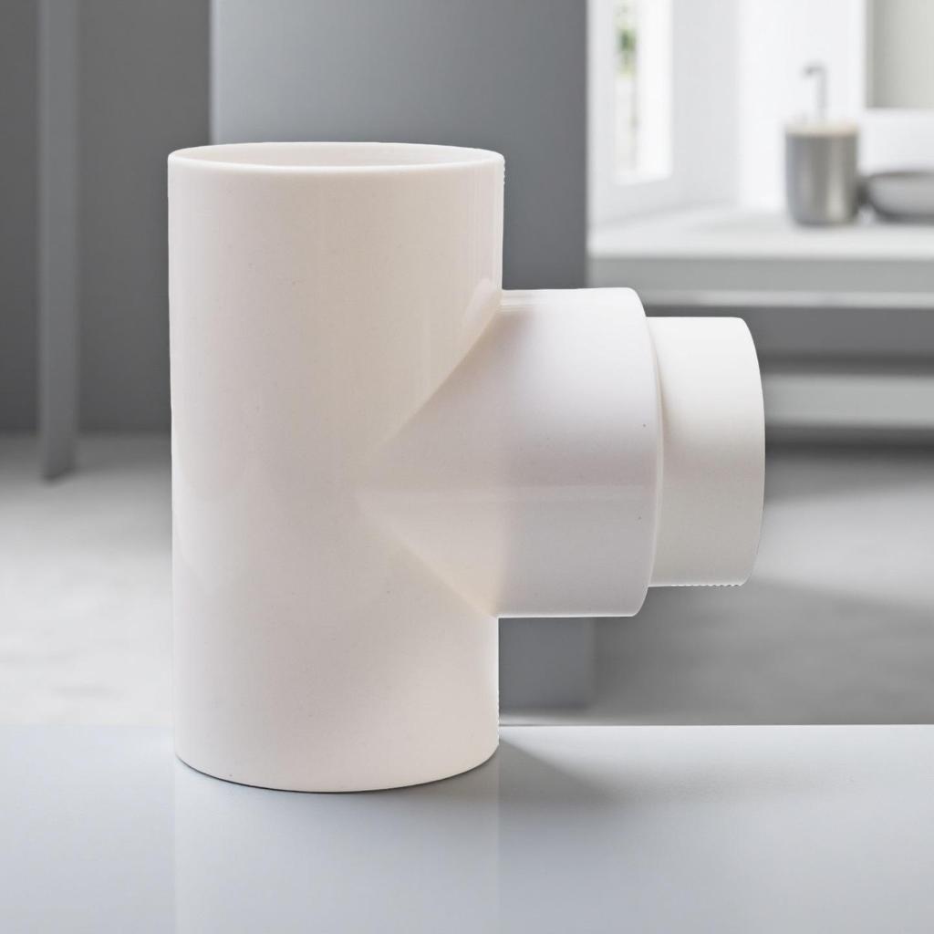 Aluminiumfolie PVC T-Stück Auspufflüftungskanal T-Verbinder 100/150/200