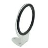 Hair Dryer Holder Flat Wall Mount for Bathroom, Room Bathroom Barbershop (Silver)Oi-FRIS