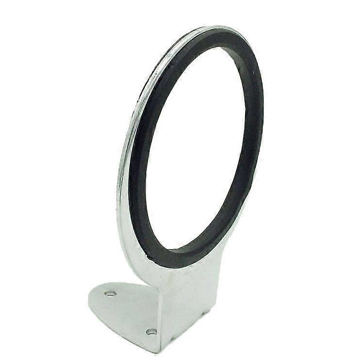 Hair Dryer Holder Flat Wall Mount for Bathroom, Room Bathroom Barbershop (Silver)Oi-FRIS