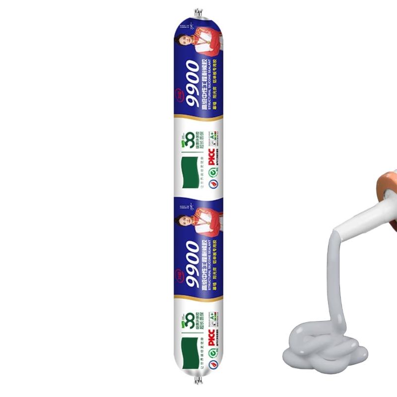 Weather proof Clear Construction Glues Extreme Temperatures Resistant Elastic Sealant For Tiles Aluminum Structures