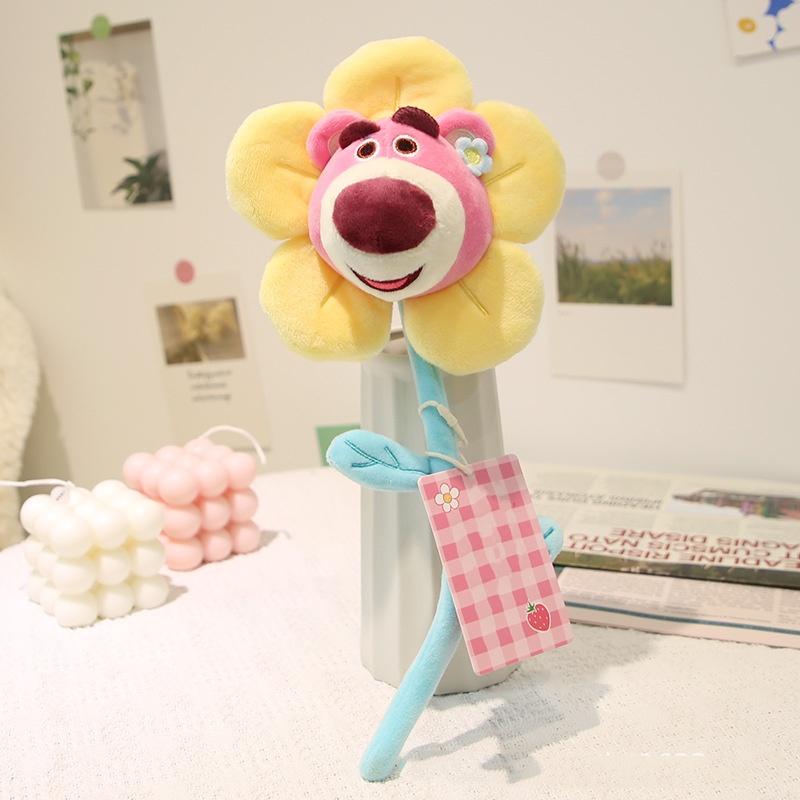 Disney Lotso Bear Winnie The Pooh Chip Donald Duck Plush Bouquet Perfect Gift For Disney Fans