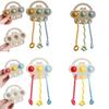 Baby Montessori Spielzeug Zieh-Schnur Sensorikspielzeug Baby 6 12 Monate Silikon Zahnen Aktivitätsspielzeug für Kinder Pädagogisches Spielzeug