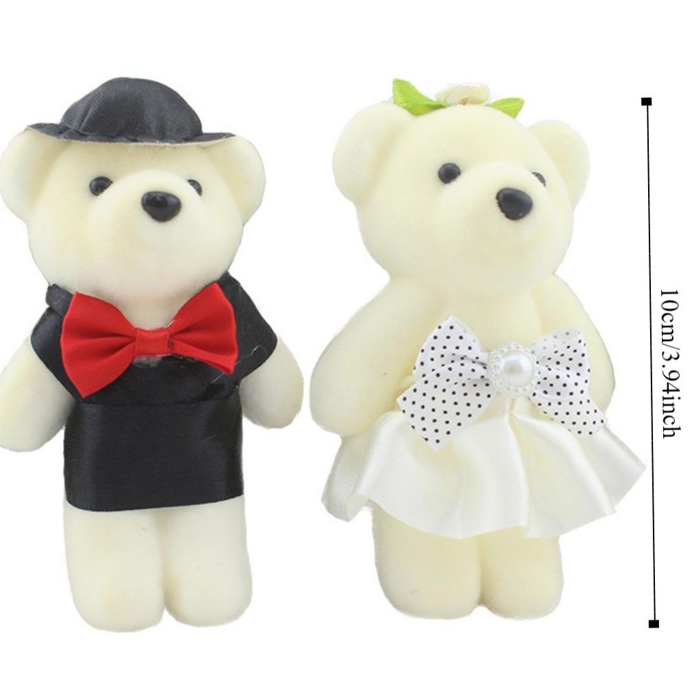 Foam Bear Mini Bear Flower Bouquet Couple Bear Cartoon Bouquet Doll  Girl Birthday Gift