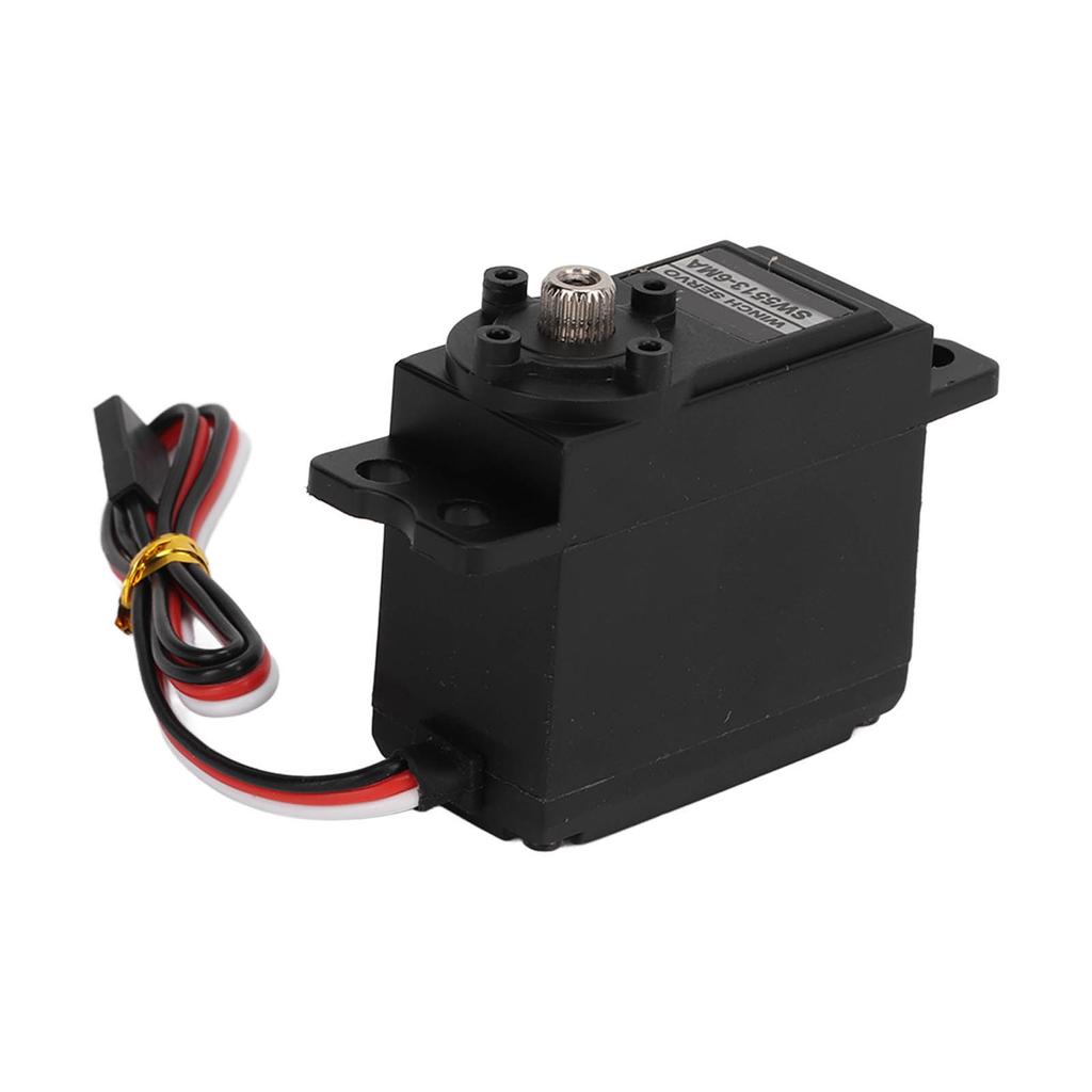 Servo Motor Gear Black Metal Gears Alloy Sail Winch Anolog Servos for RC Ship Rope Machine