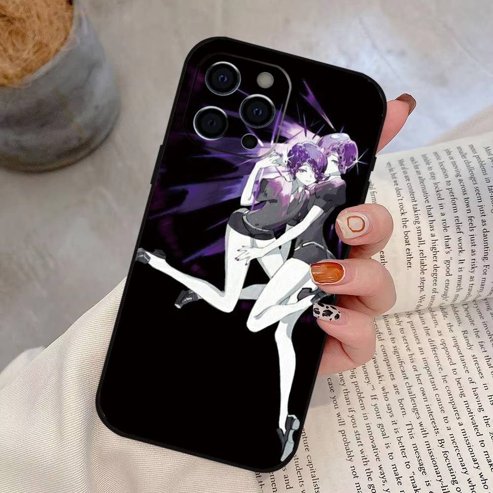 

Land of the Lustrous Phone Case For iPhone 17, 16,15,14,13,12,11 Plus,Pro Max, Others Soft Black Cover iPhone12Pro