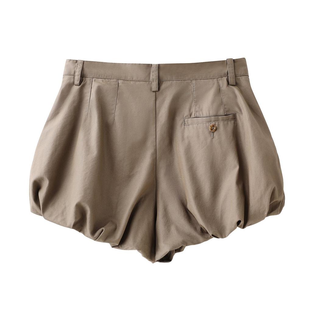 Frühling/Sommer 2026 Damen lockere Passform 100% Baumwolle Shorts