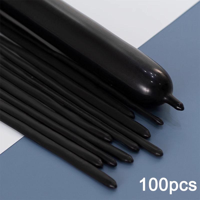 100pcs White Long Balloons for Tying Arch Twisting Balloon for Birthday Wedding Party Decorations