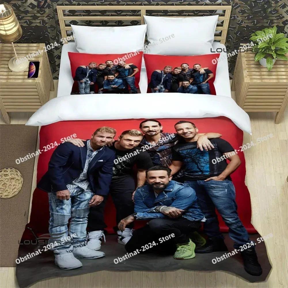 3D BSB Band Backstreet Boys Bettwäsche-Sets exquisites Bettenzubehör-Set Bettbezug Bettdecke-Set Bettwäsche Luxus Geburtstagsgeschenk