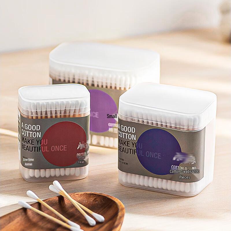 SAIKOU Kommerzielle doppelseitige Wattestäbchen