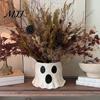 Holiday Decorative Prop for Home Ghost Candy Bucket Decor, Halloween Planter Vase Cute Kindergarten Party Supplies Bucket, Bowl Indoor Outdoor