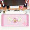 CCardcaptor SSakura Pink Mouse Pad For Office Gaming And Keyboards NonSlip Large Waterproof