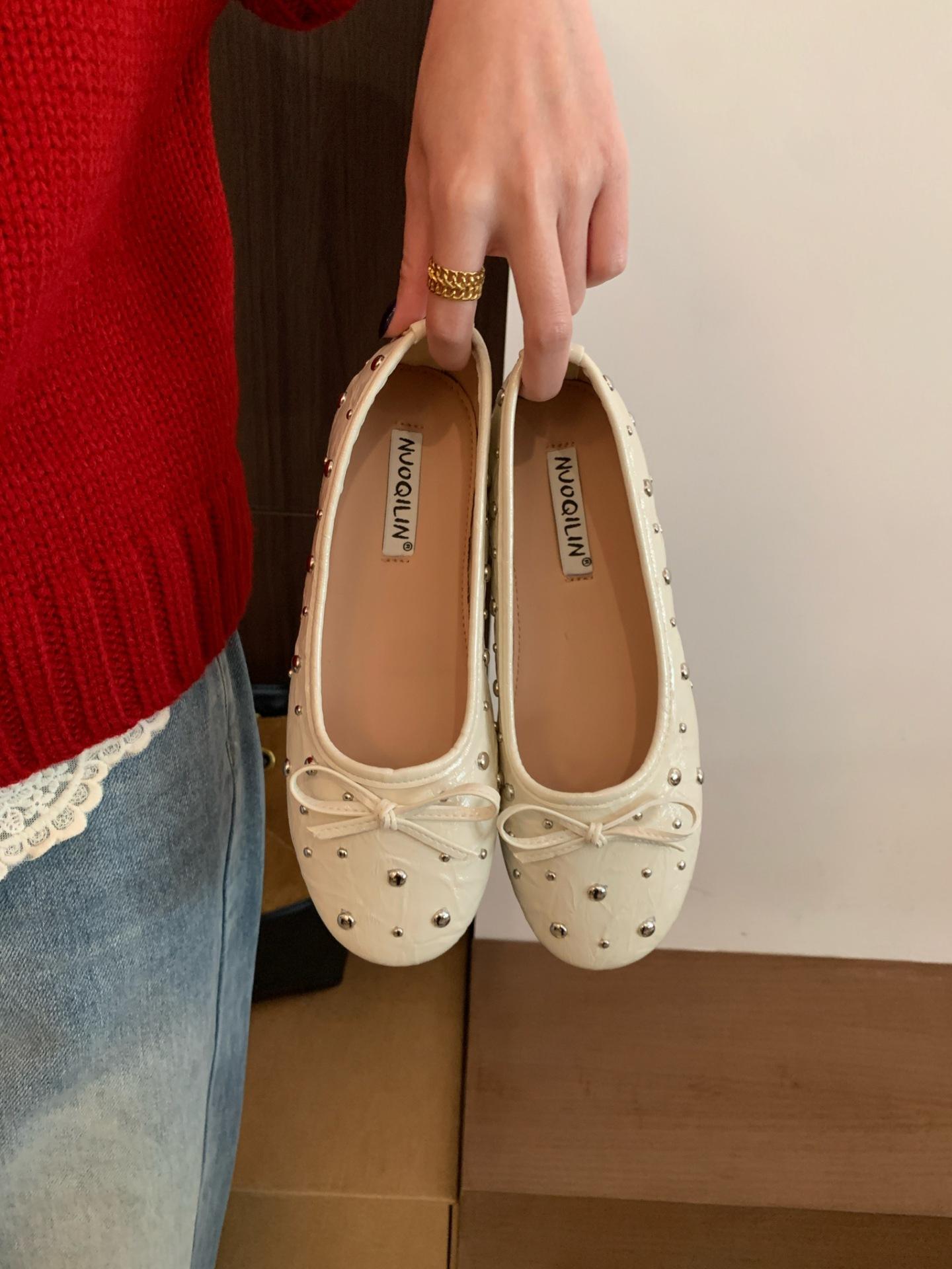 Women s Bowknot French Style Soft Style Pumps - Fashionable Footwear 35