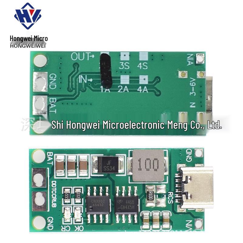 2-4A Boost Module for 2S-4S LiPo/Li-ion Battery Charging, DC 3-6V