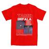 Show Your Deep Love for Tame Impala with This Retro Psychedelic Graphic Fan Tee Celebrating Their Iconic 2015 Currents Album.