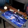 Genshin Impact Print Mouse Pad, Anti‑Slip Desktop keyboard Mat, for PC Laptop Gaming Working Daily Use, Cool Festival Surprise Gift
